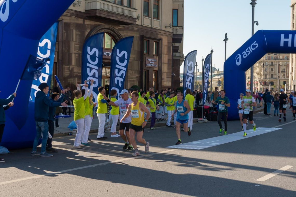 Marathon de Moscou sponsor Asics